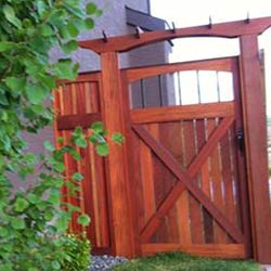 Exotic Hardwood Fence